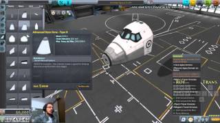 PesteStream  Tentando fazer um Onibus Espacial  Kerbal Space Program [upl. by Ahseyn]