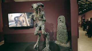 Figures from Pans Labyrinth at At Home With Monsters at LACMA [upl. by Cherianne]