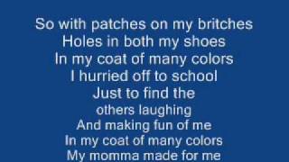 Coat Of Many Colors Dolly Parton  With Lyrics [upl. by Emil]