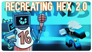 Recreating Hex 20 Hex The Weekend in Roblox Friday Night Funkin [upl. by Yrrehc]