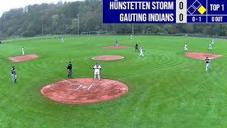 Hünstetten Storm vs Gauting Indians Game 2 05102024 [upl. by Elawalo]