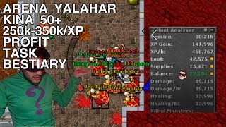 Tibia  KNIGHT LVL 50  ARENA YALAHAR  TASKPROFITXPZÃO [upl. by Chappelka]