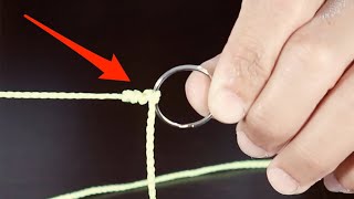 How To Tie The Trilene Knot Quick amp Easy Knot For Fluorocarbon Leader [upl. by Oralie401]