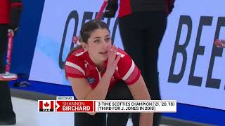 Draw 2  2022 Scotties Tournament of Hearts  Duncan ON vs Einarson CA [upl. by Ileray485]