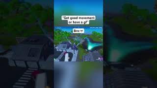 Bro has the BEST movement 💀🙏 fortnite fortnitefunny fortniteclips [upl. by Nelav]