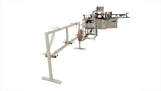 Automatic 60 metersminute paper core making machine [upl. by Nnylarat724]