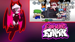 FNF react to VS Mokey  Grooby FULL WEEK FNF Mod Sr Pelo Mokeys ShowMickey Mouse Krima [upl. by Borgeson]