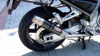 YAMAHA FAZER 1000 EXHAUST SYSTEM GPR DEEPTONE SCARICO GPR DEEPTONE [upl. by Ecnahs424]