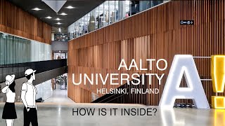 4K Helsinki 🇫🇮  Aalto University  Campus Walking Tour [upl. by Poliard]