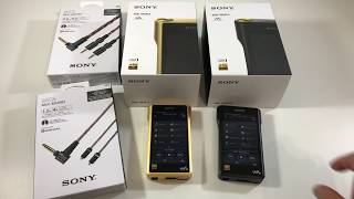 GOLD Sony Signature Series Walkman 2017 [upl. by Hellman]