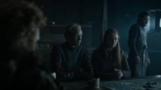 Briennes look at Tormund  Game of Thrones S06E05 [upl. by Trella931]