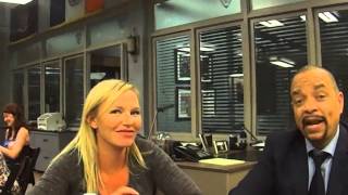 IceT and Kelli Giddish Talk All Things SVU [upl. by Olympia]