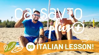 Ca’Savio PLUS 2021 🇮🇹💬 Italian Lesson 09 🏖 IN SPIAGGIA [upl. by Cesya902]