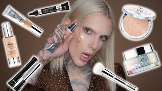 FULL FACE USING ONLY IT COSMETICS PRODUCTS  Jeffree Star [upl. by Ahsinroc94]