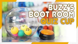 THE DRAW  Buzzs Boot Room Quiz Cup 🏆 [upl. by Mairam984]