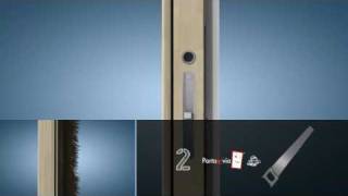 Porta scorrevole interno muro faidate interior sliding DIY door [upl. by Ramsa]