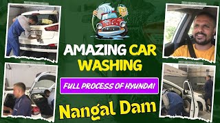 Car Washing  Bhakra hyundai Rohit Agnihotri Vlogs [upl. by Kenji]