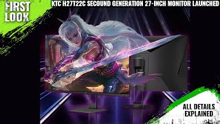 KTC H27T22C Second Generation 27inch Monitor Launched  Explained All Spec Features And More [upl. by Elorac]