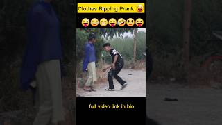 Clothes Ripping Prank 😜 Total Prank  shortsfeed ytshorts shorts [upl. by Ruffin275]