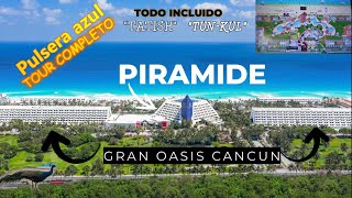 2024 GRAN OASIS CANCUN  Todo Incluido Tour completo pulsera azul cancun granoasiscancun [upl. by Nigen191]