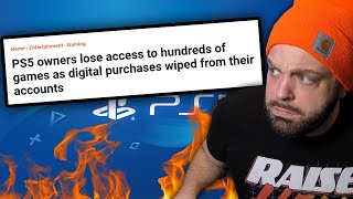 Sony Removing Digital PS5 And PS Vita Games From Users [upl. by Einaj]