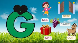 G Song for Kids  Learn Letter G with Fun and Catchy Rhymes [upl. by Tiffy]