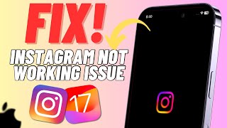 How To Fix Instagram App Not Working on iPhone [upl. by Mendel25]