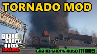 TORNADO SPAWNING MOD for GTA5 PC [upl. by Karrie631]