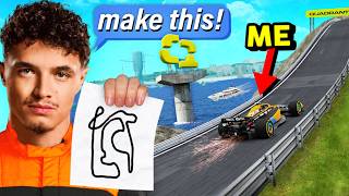 I made Lando Norris Dream F1 Track AND RACED ON IT [upl. by Gavin32]