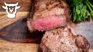 Steak in Oven Recipe  SIMPLE Broiled Steak  NIBLETS  shorts [upl. by Akienom]