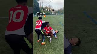 Touch challenge 🎯 soccer football shorts [upl. by Maida]