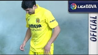 Lanzan gas lacrimógeno en el Villarreal CF  Celta de Vigo [upl. by Margy]