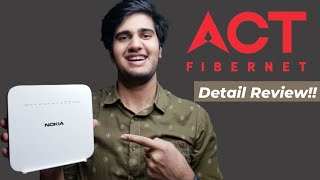 Act Fibernet full Review Plans Installation Speedtest amp Gaming ping [upl. by Dasha664]