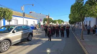 La Sentencia de Cristo  Banda Santo Rostro de Santaella en Aznalcázar 2024 [upl. by Heilner]