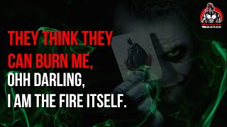 15 MOST POWERFUL JOKER MOTIVATIONAL QUOTES Jokers Collection  BADASS QUOTES [upl. by Mairym]