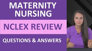 Maternity Nursing NCLEX Review Questions and Answers [upl. by Moriarty]