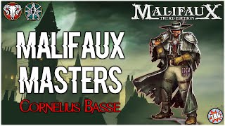 Malifaux Masters Cornelius Basse GuildExplorers Society [upl. by Kean110]