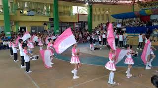 Quezon Elementary School  Majorette Lyres and Drums Corp  Band Competition [upl. by Binnie]