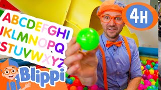 Blippis Rainbow Day of Color Play  BLIPPI  Kids TV Shows  Cartoons For Kids  Fun Anime [upl. by Berty]