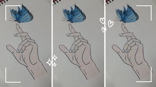 Hand Painting for beginners ✨viralvideotrendingart [upl. by Eizzil]