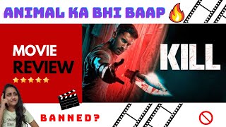 Kill Movie Review  By Review Wali Engineer [upl. by Dyl953]