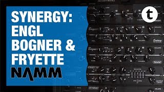 NAMM 2019  NEW Synergy Engl Bogner and Fryette Modules  Thomann [upl. by Dnalel]