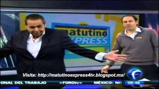 El Rudo Rivera y su ajuar de hoy Matutino Express FOROtv [upl. by Adnaw]