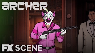 Archer  Season 7 Ep 5 The Goofy Pink One Scene  FX [upl. by Elreath626]