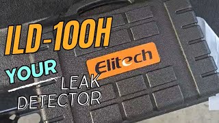 How to Working with Elitech Heated Diode Leak Detector ILD100H？ [upl. by Noraf30]