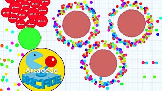 AGARIO TROLLING TO THE 1st PLACE EXPERIMENTAL MODE Agario Funny Moments [upl. by Elena]