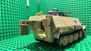 Stop motion Half track ambush [upl. by Joye438]