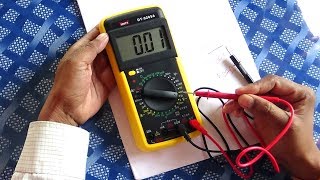 How to Use Digital Multimeter in Hindi  Multimeter in Hindi [upl. by Ceil886]