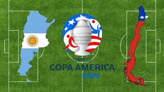 Argentina x Chile mini América [upl. by Annahsad]