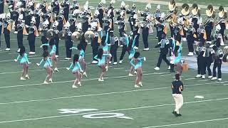 T4 Visuals  Southern University Human Jukebox amp Fabulous Dancing Dolls Halftime 2023 vs TXSU [upl. by Nayrda]